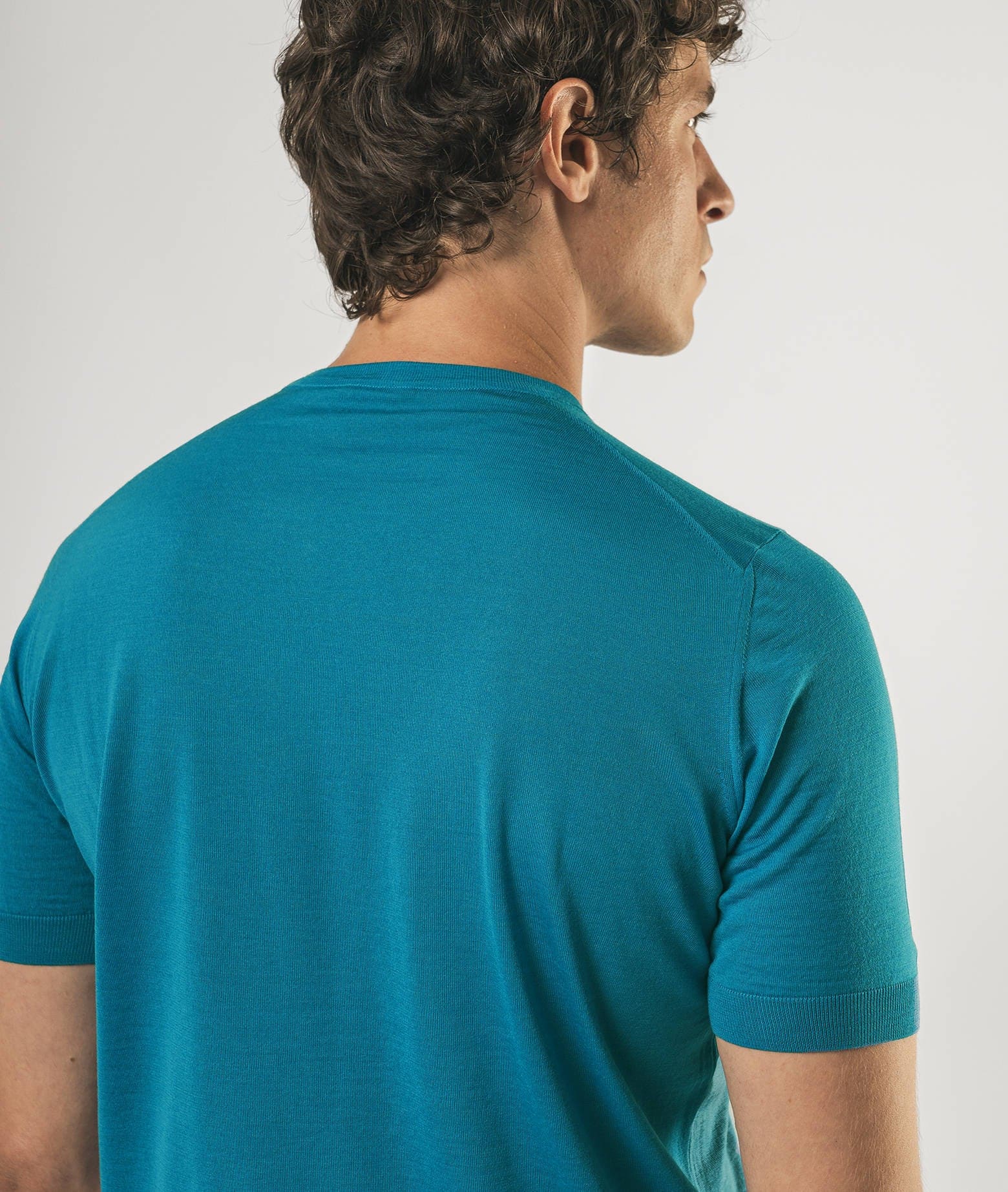 Larusmiani Crewneck Roquebrune T-shirt In Skyblue
