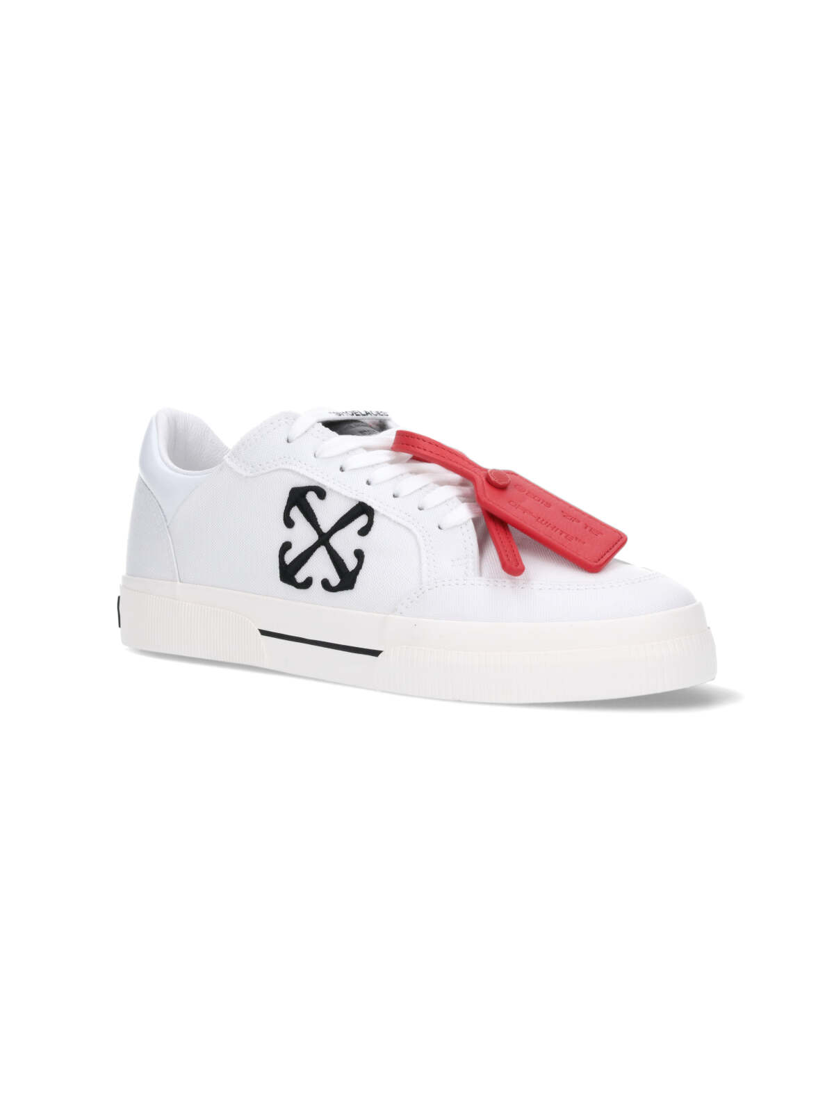 Shop Off-white New Vulcanized Sneakers In White