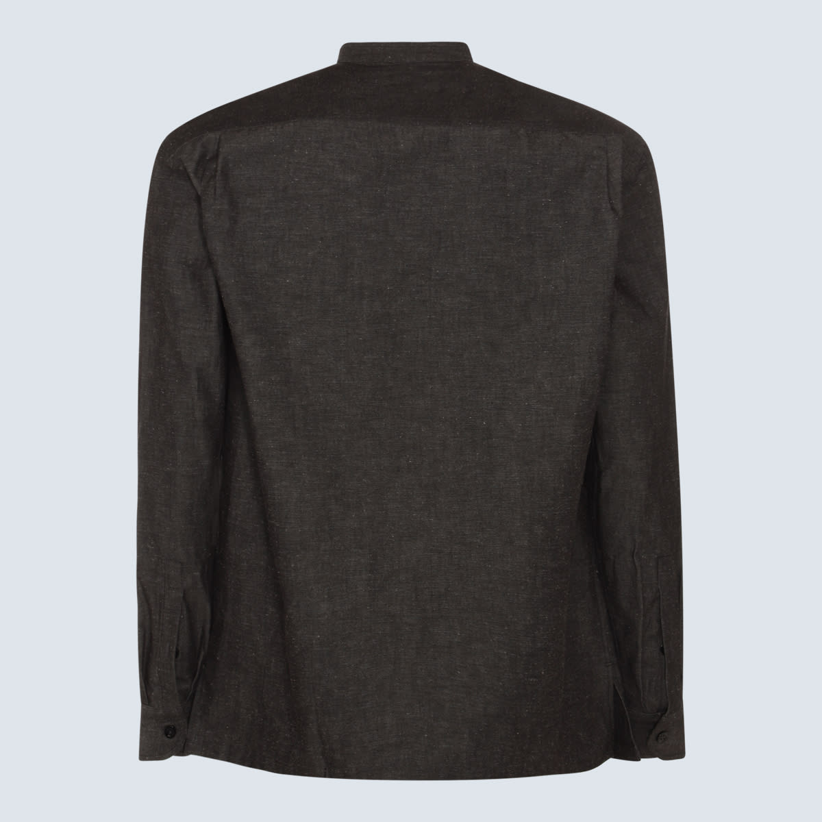Shop Pt01 Black Linen Shirt