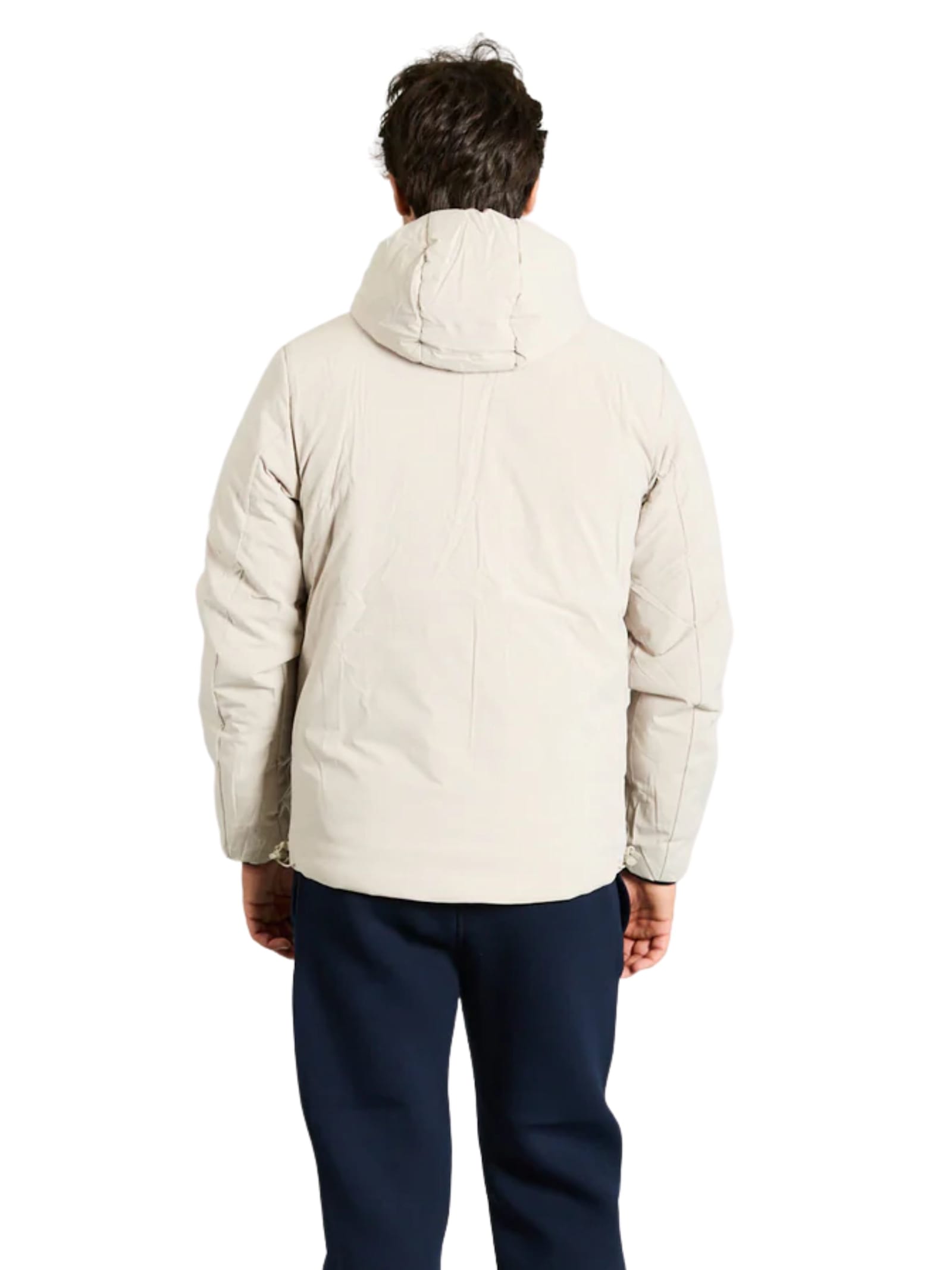 K-way Jack St Warm Double Slim-fit Giacca Reversibile. In Poliestere Elasticizzato Impermeabile. Imbottitu In Blue