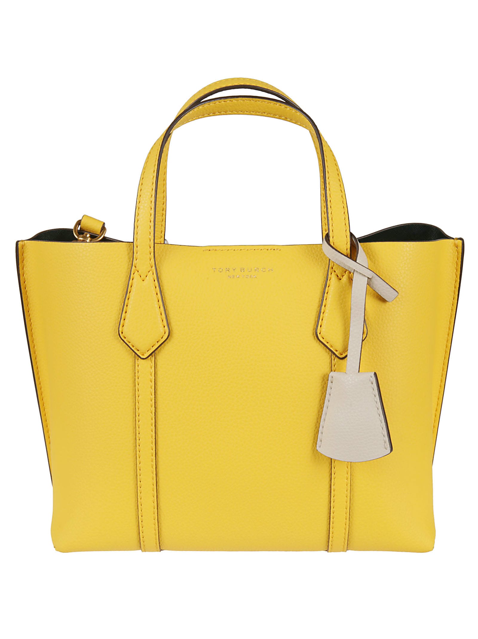 tory burch yellow tote