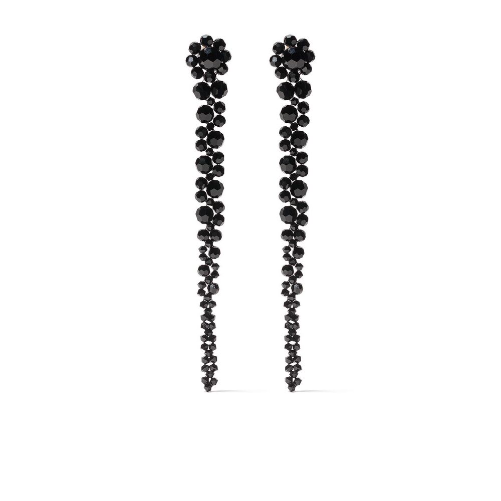 Shop Simone Rocha Earrings In Black