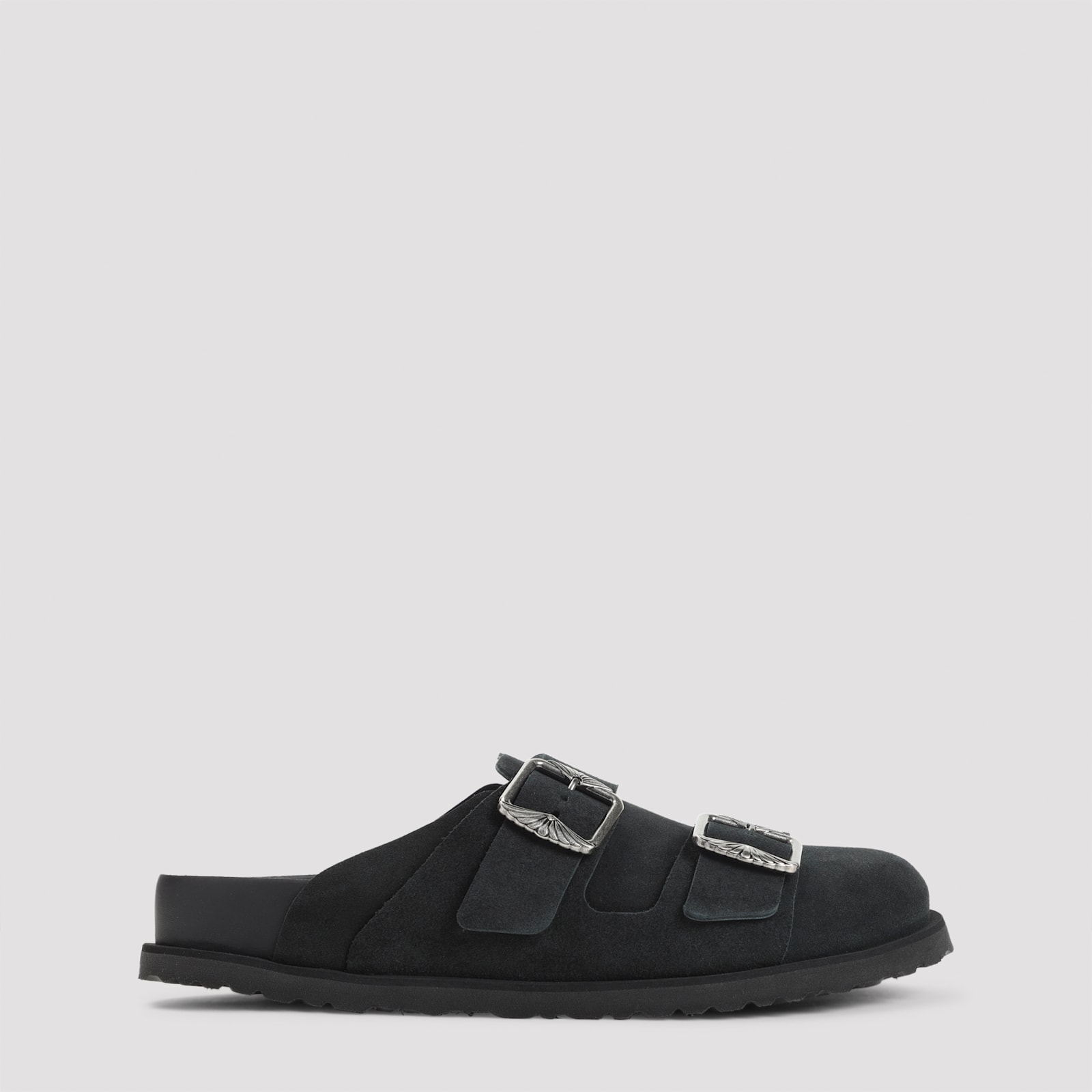 Birkenstock Round-toe Mules In Black