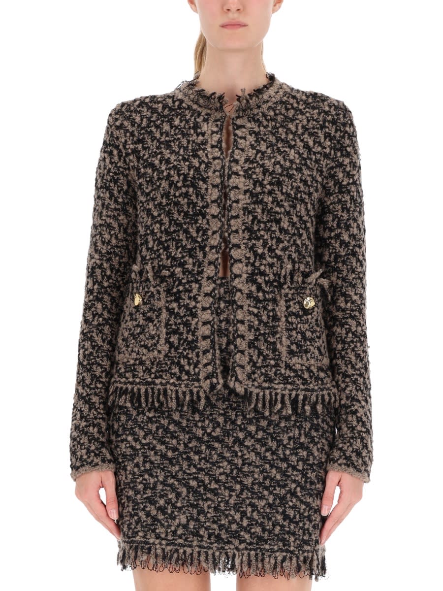 Fabiana Filippi Chanel Jacket In Brown