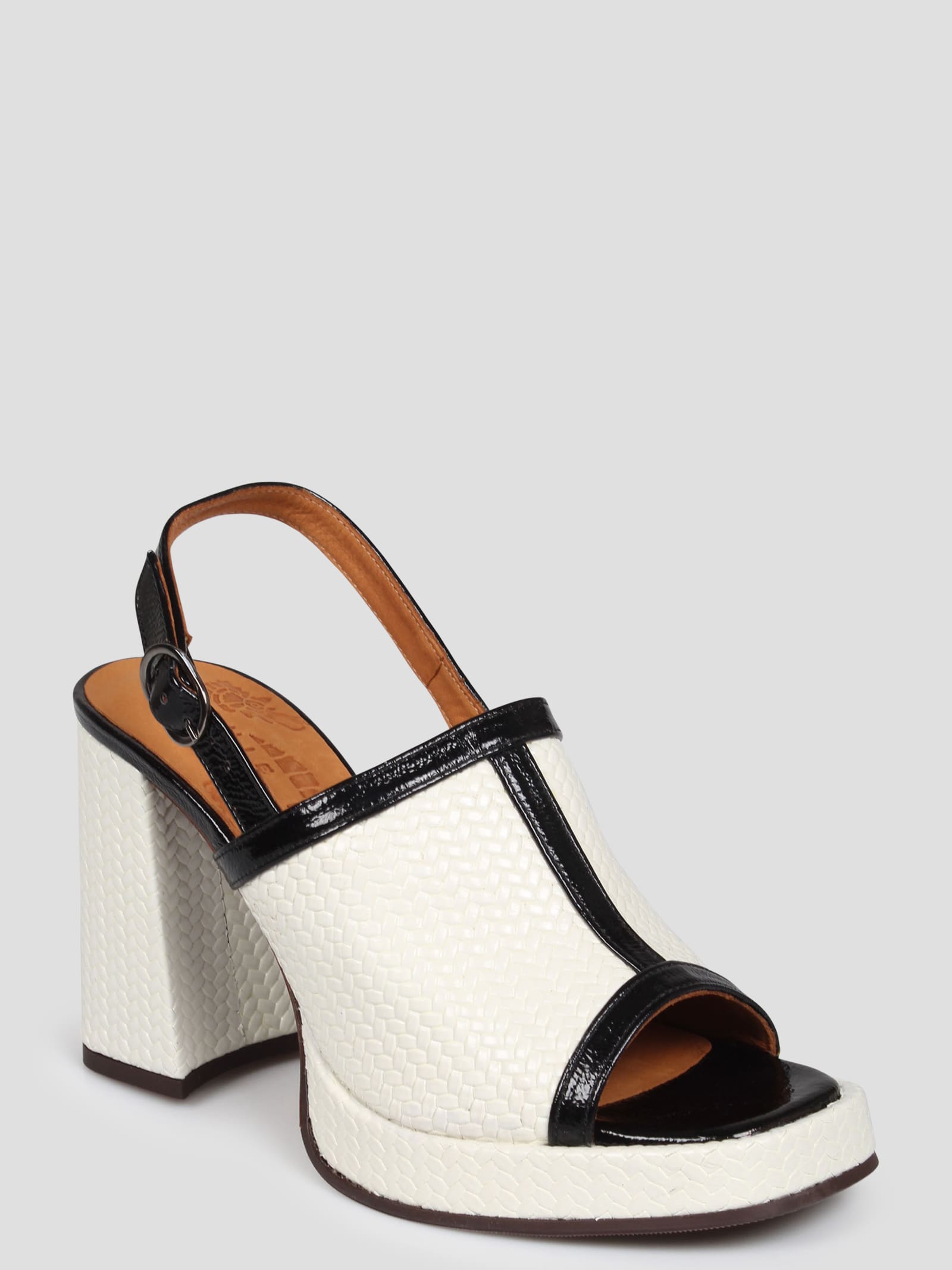 Shop Chie Mihara Zimi Sandals In White