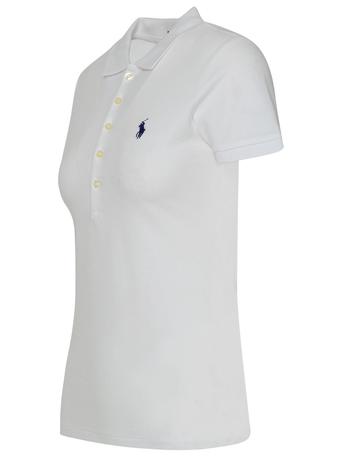 Shop Polo Ralph Lauren Logo-embroidered Polo Shirt