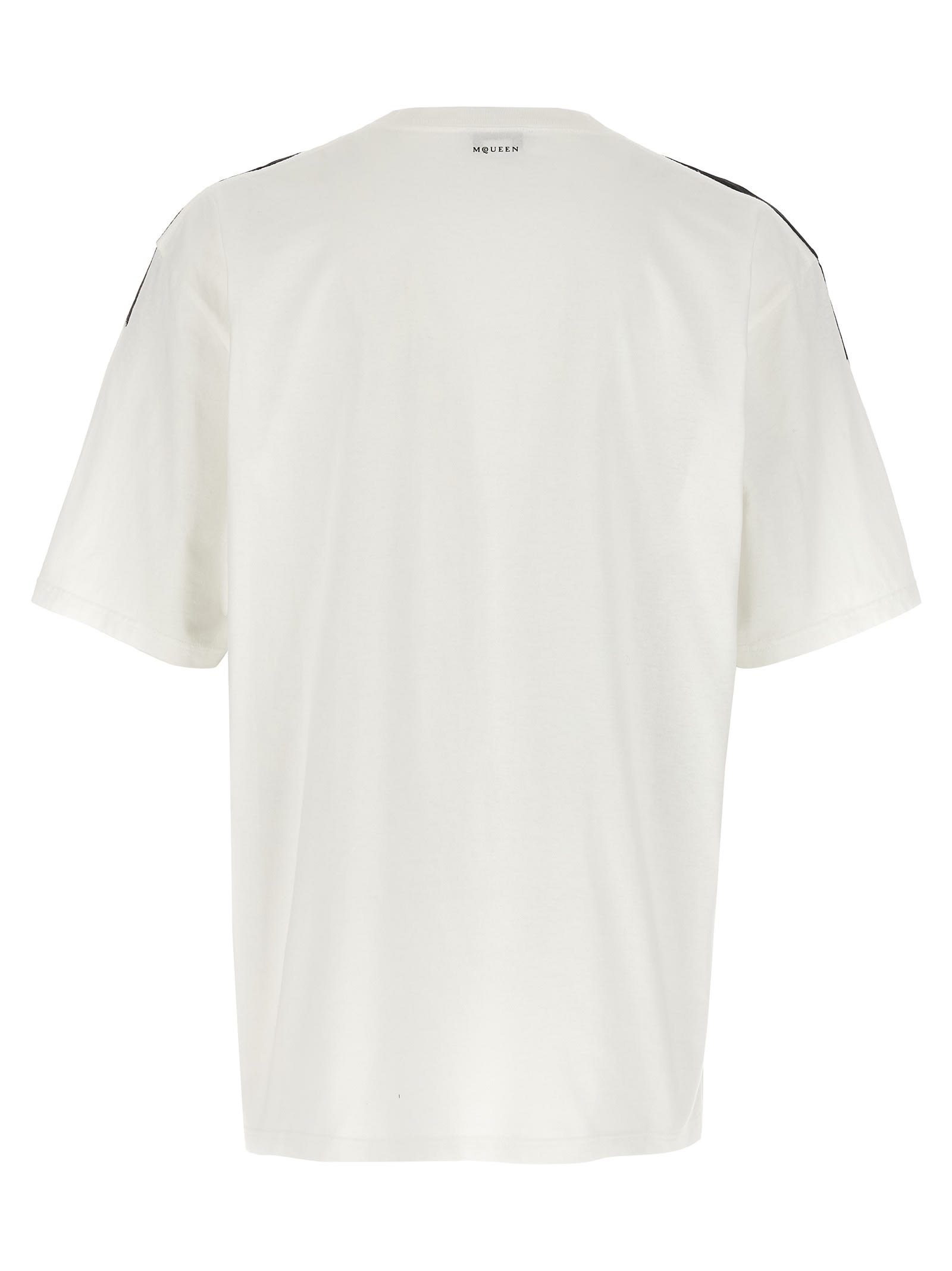 Alexander Mcqueen Skull T-shirt In White