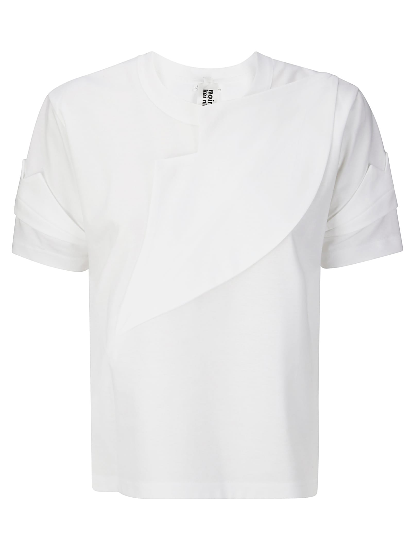 Shop Comme Des Garçons Ladies T-shirt In White