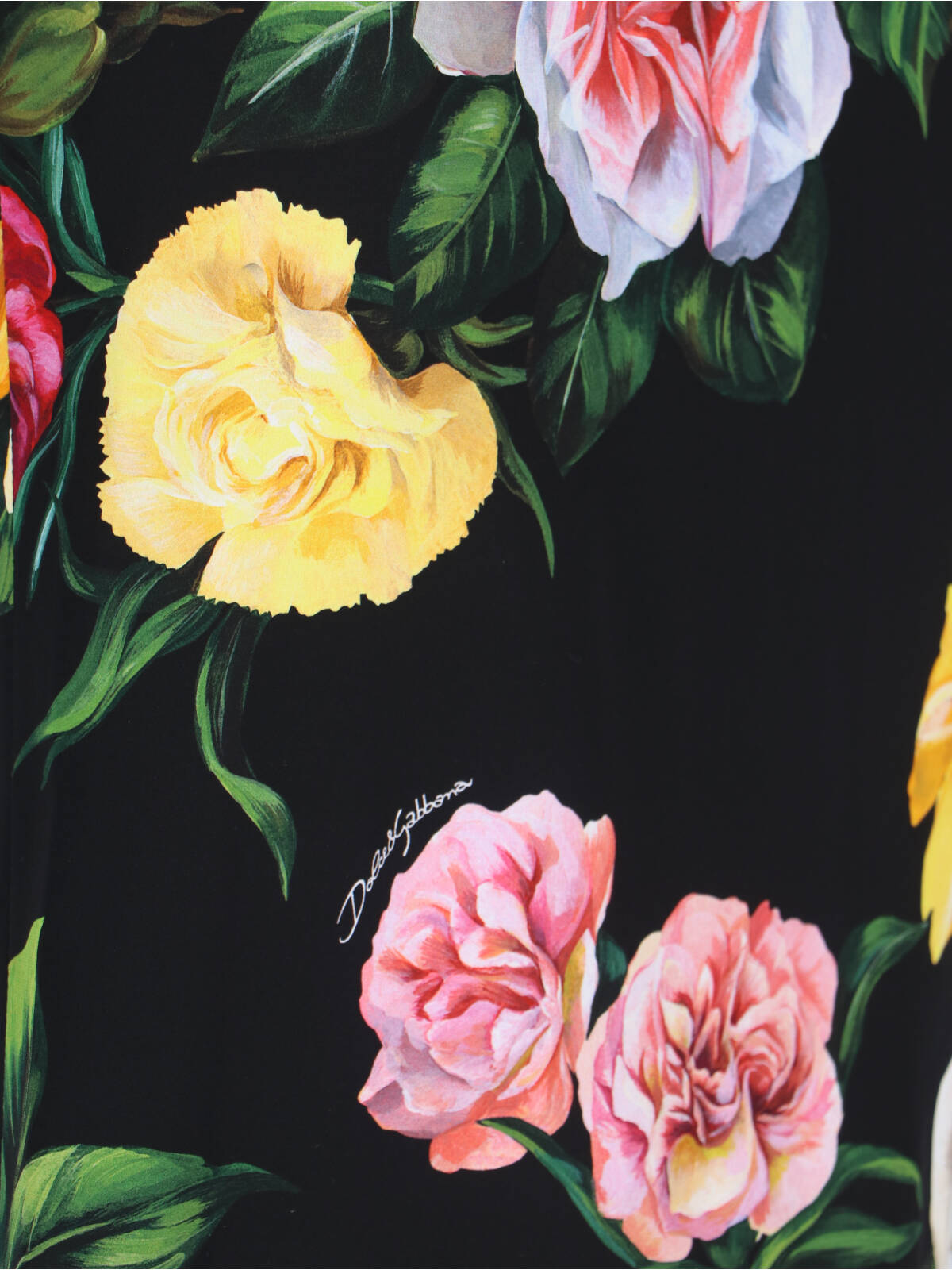 DOLCE & GABBANA FLORAL SHEATH SKIRT