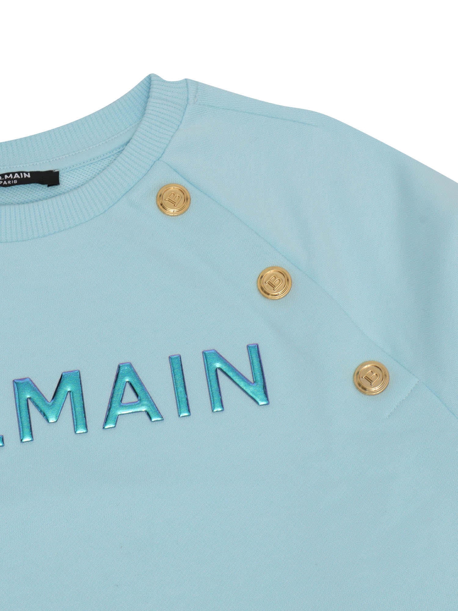 Balmain Sweatshirt In Blue