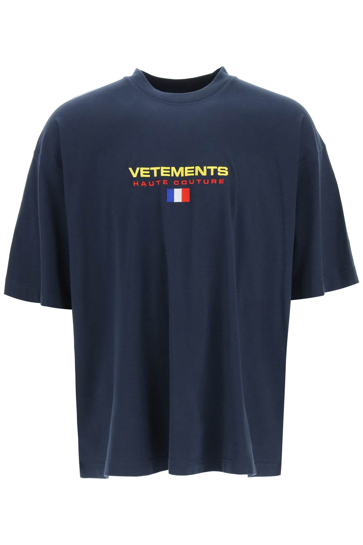 VETEMENTS Oversized T-shirt With Haute Couture Logo