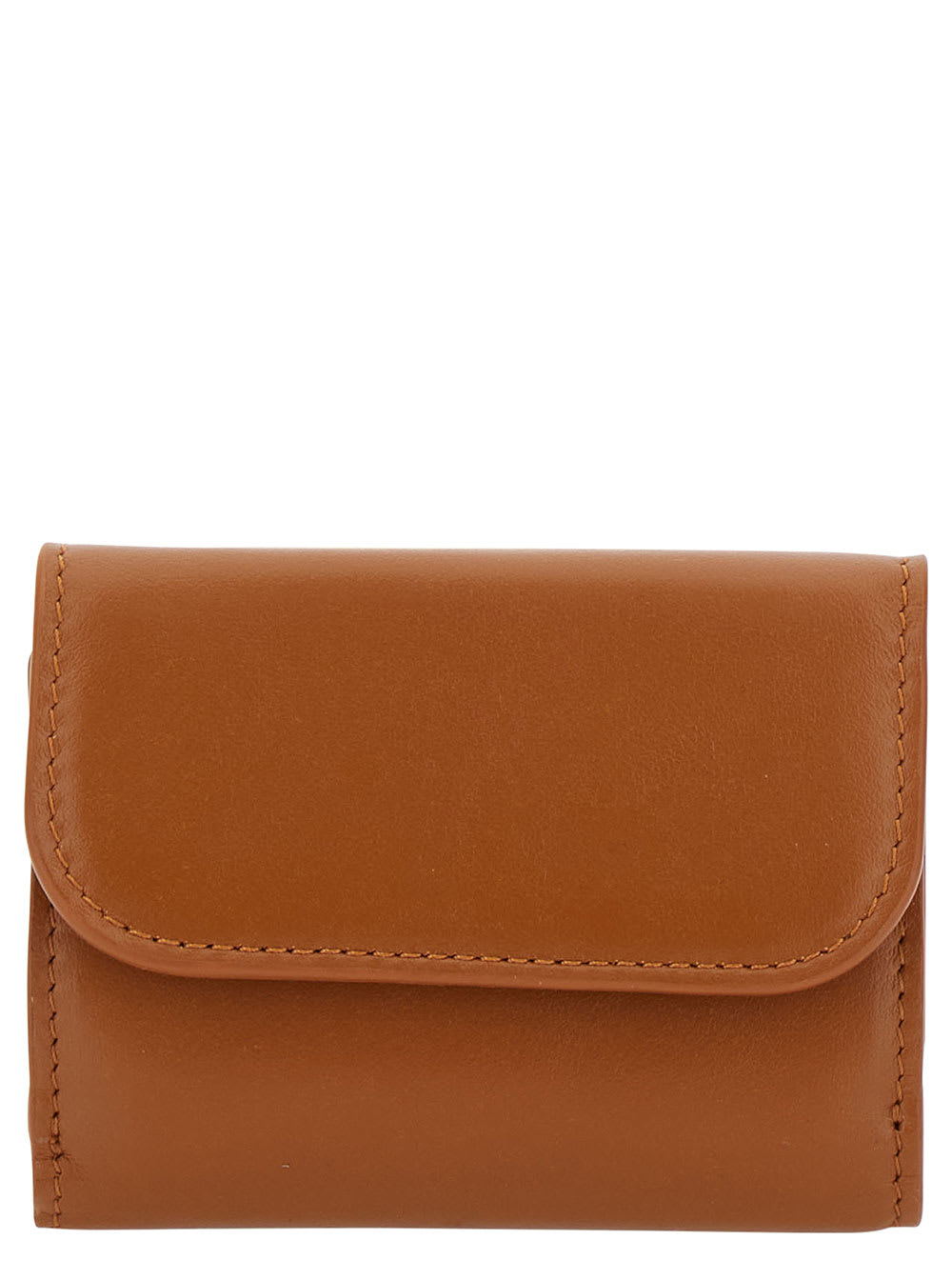 Chloé Sense Trifold Wallet Small Brown