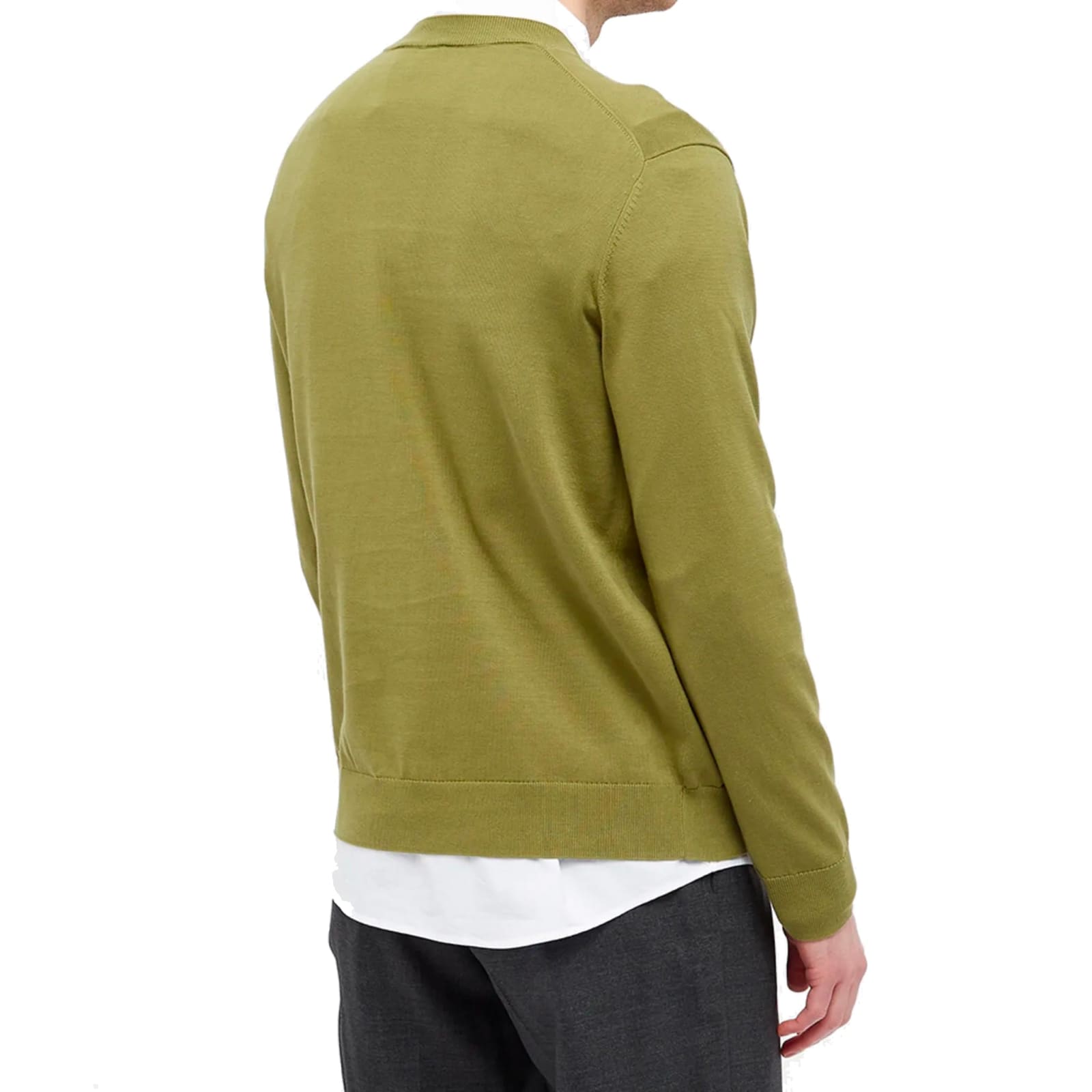 Shop Kenzo Logo Sweater In Green