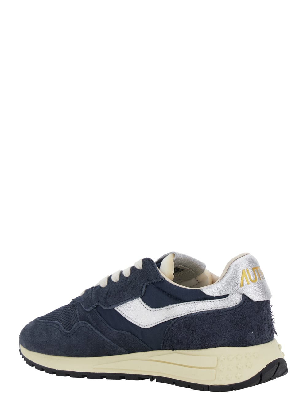 Autry Reelwind Blue Low Top Sneakers With Logo Patch On Tongue And Side And Logo Lettering On The Heel In In Blue