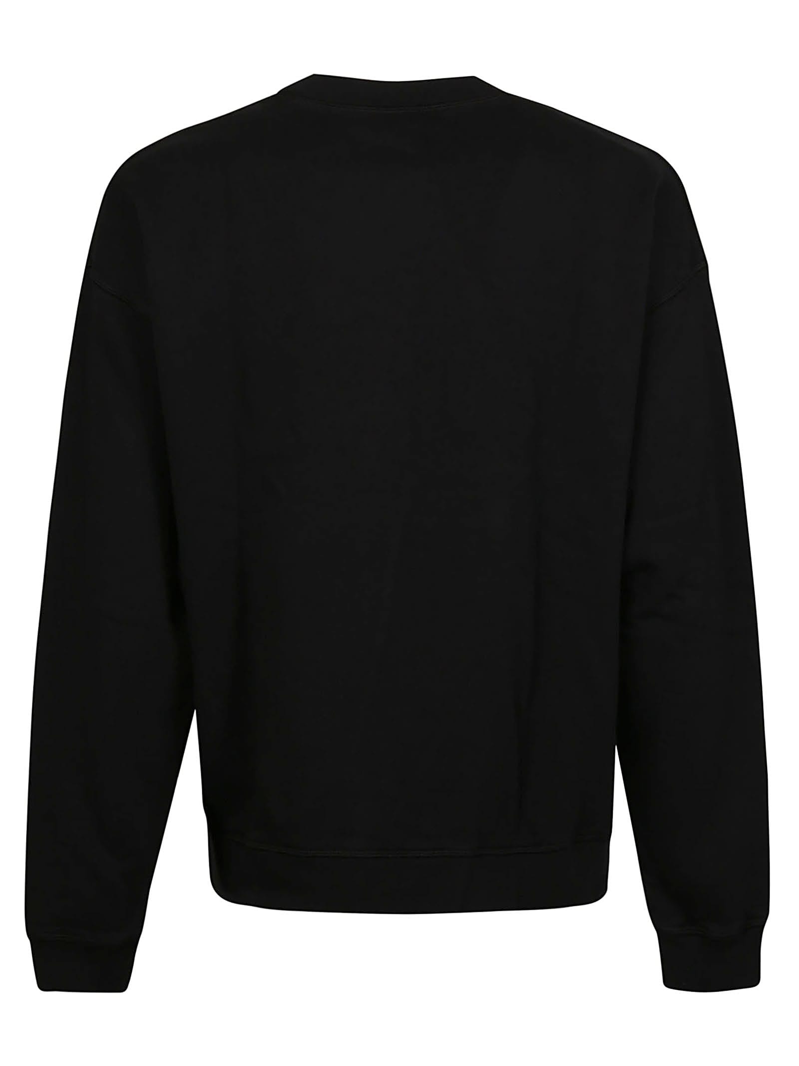 Shop Dsquared2 Relax Fit Sweatshirt In Black