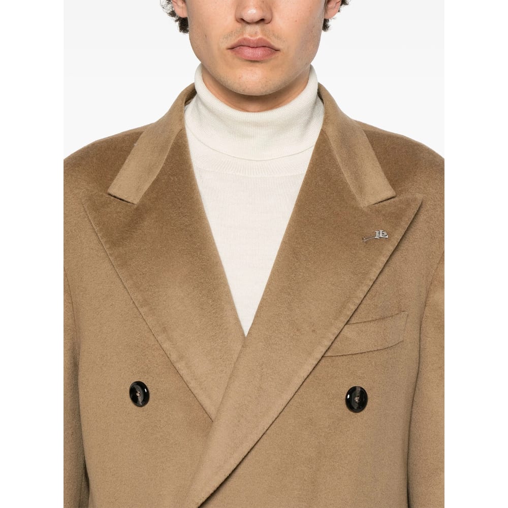 Tagliatore Coats Brown In Brown