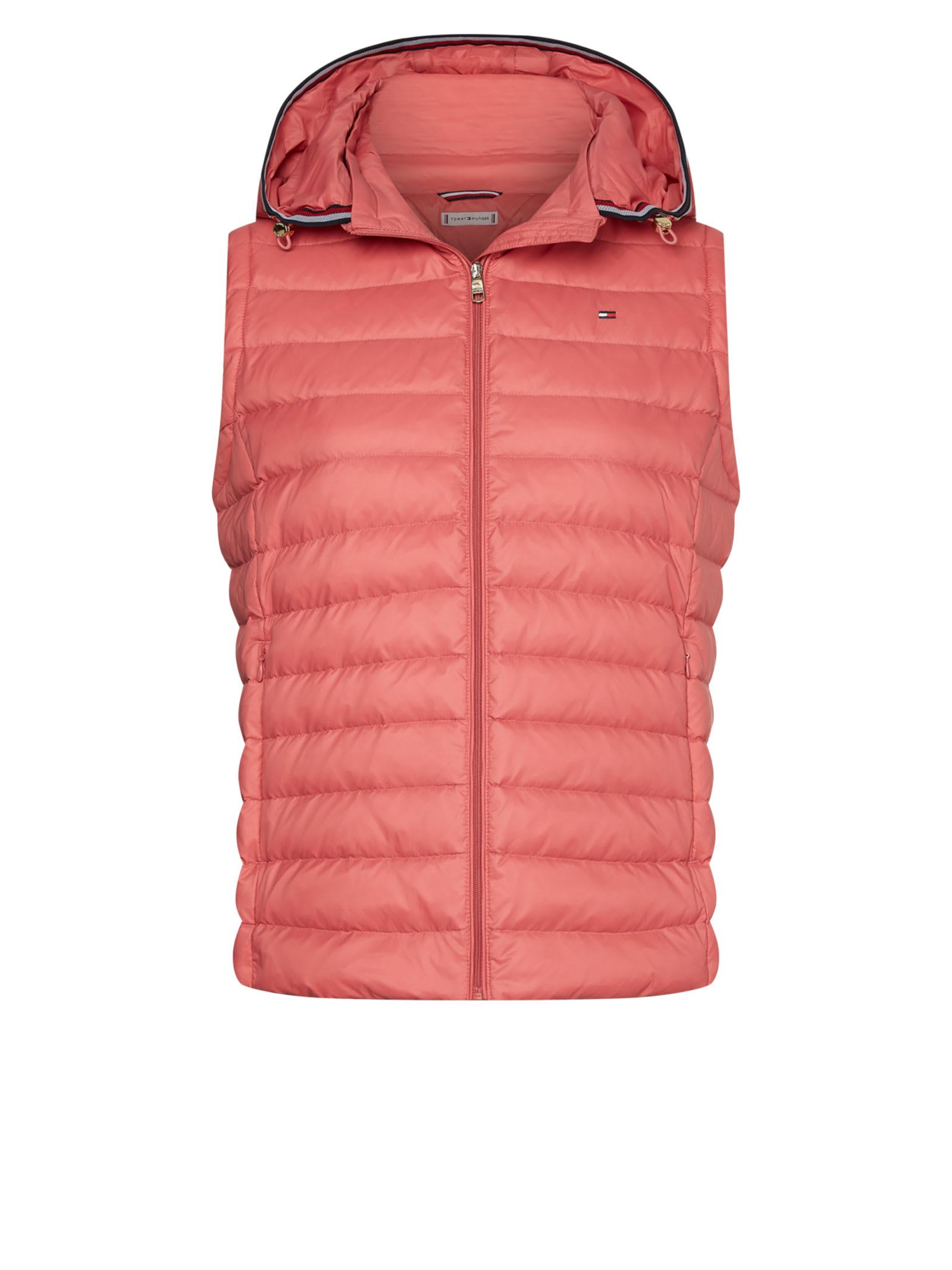 Tommy Hilfiger Down Vest With Hood