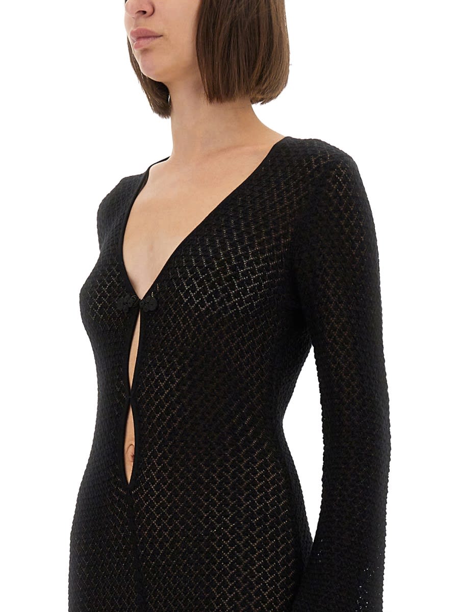 The Garment Long Dress Tanzania In Black