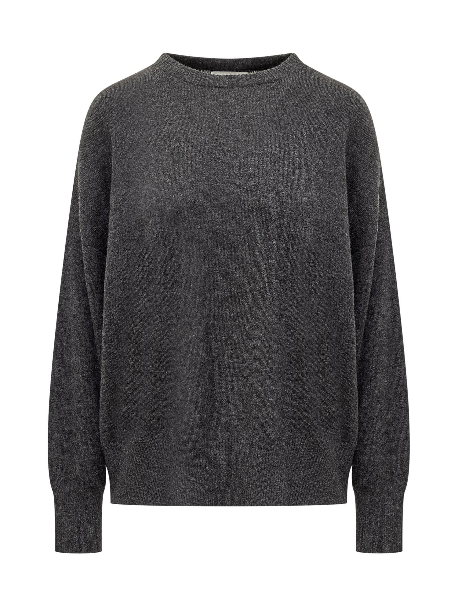 Shop Loulou Studio Cashmere Sweater In Anthracite Melange