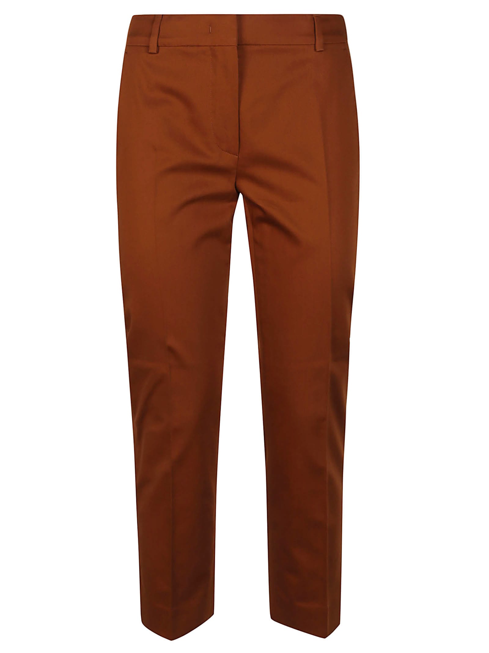 Shop Max Mara Lince Pant In Cuoio Scuro