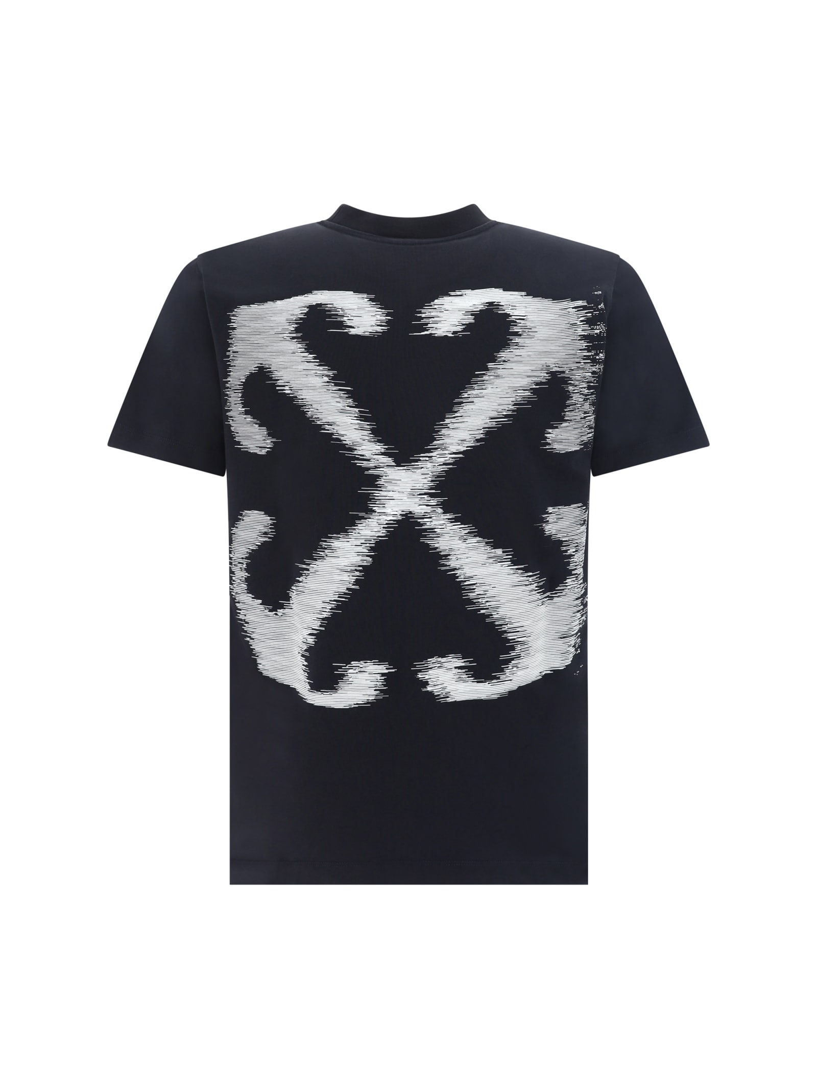 Shop Off-white Windy Arrow Skate T-shirt In Black /white