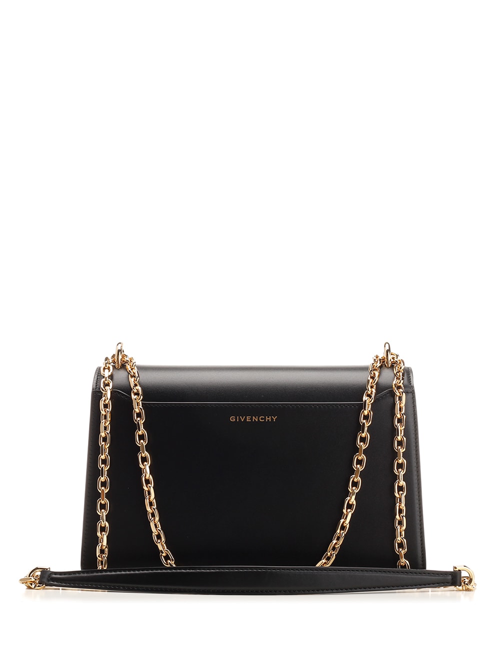 Shop Givenchy 4g Medium Shoulder Bag In Nero