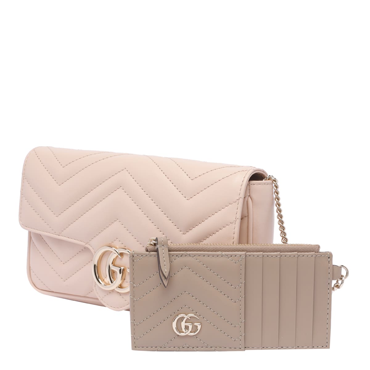 Gucci Gg Marmont Mini Bag In Pink