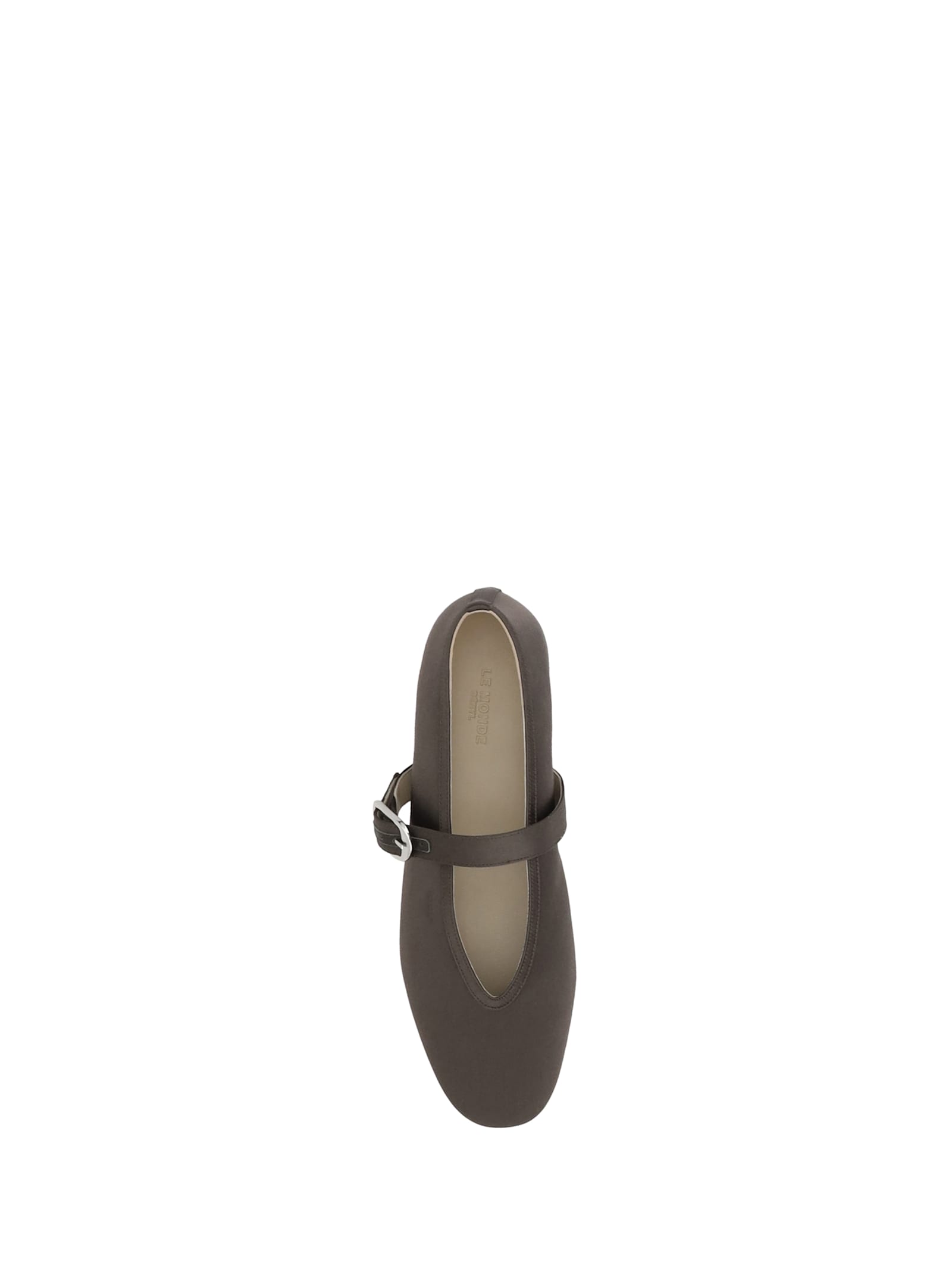 Shop Le Monde Beryl Stella Ballerinas In Chocolate