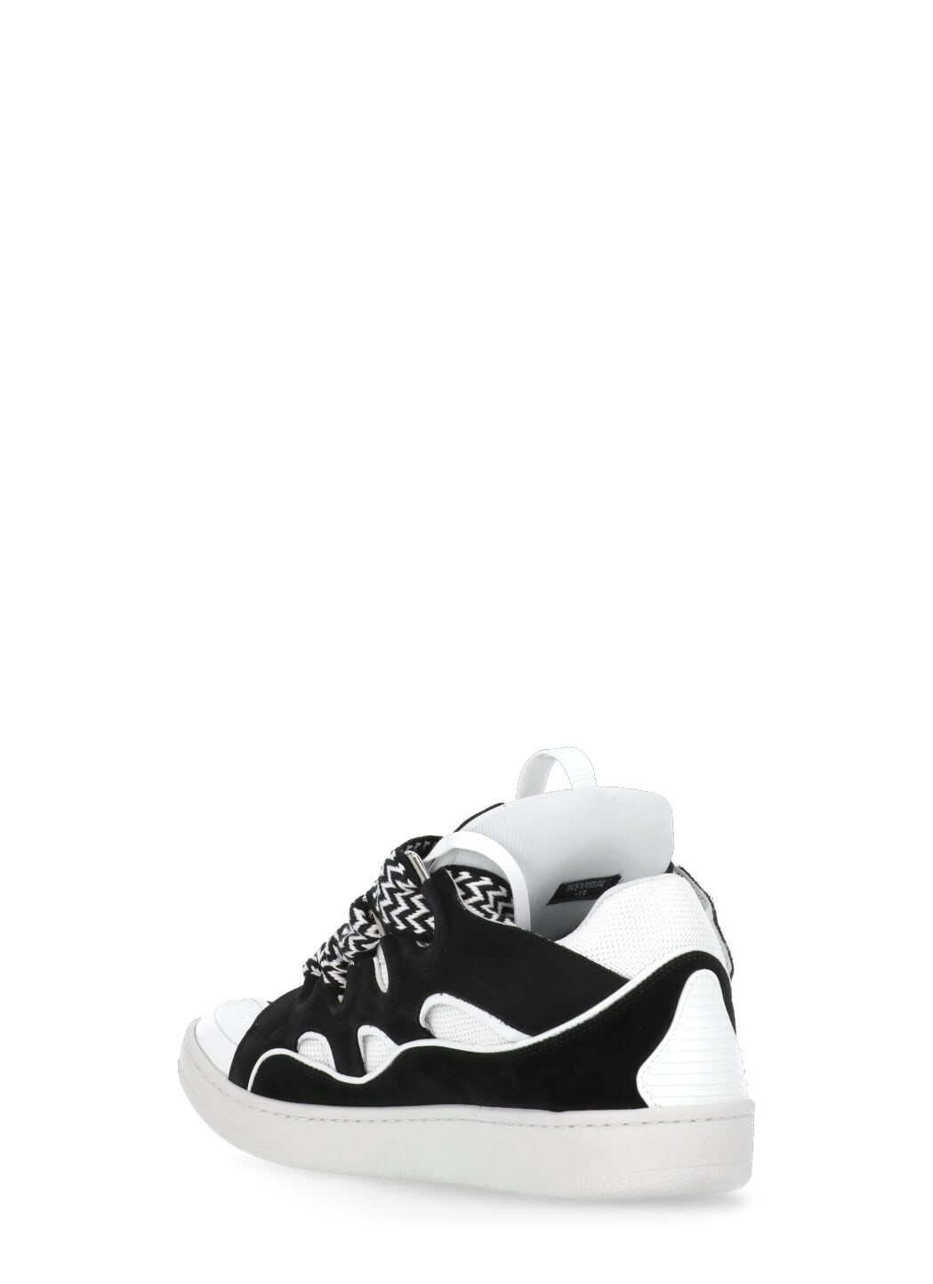 Shop Lanvin Curb Sneakers In Black