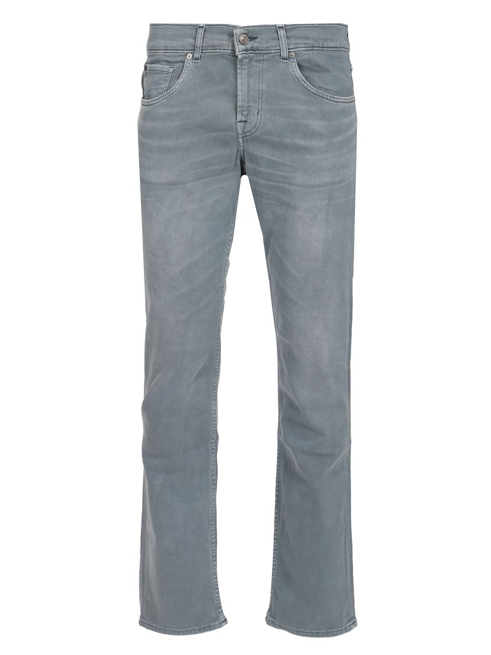 Shop 7 For All Mankind Slimmy Left Hand Jeans In Blue