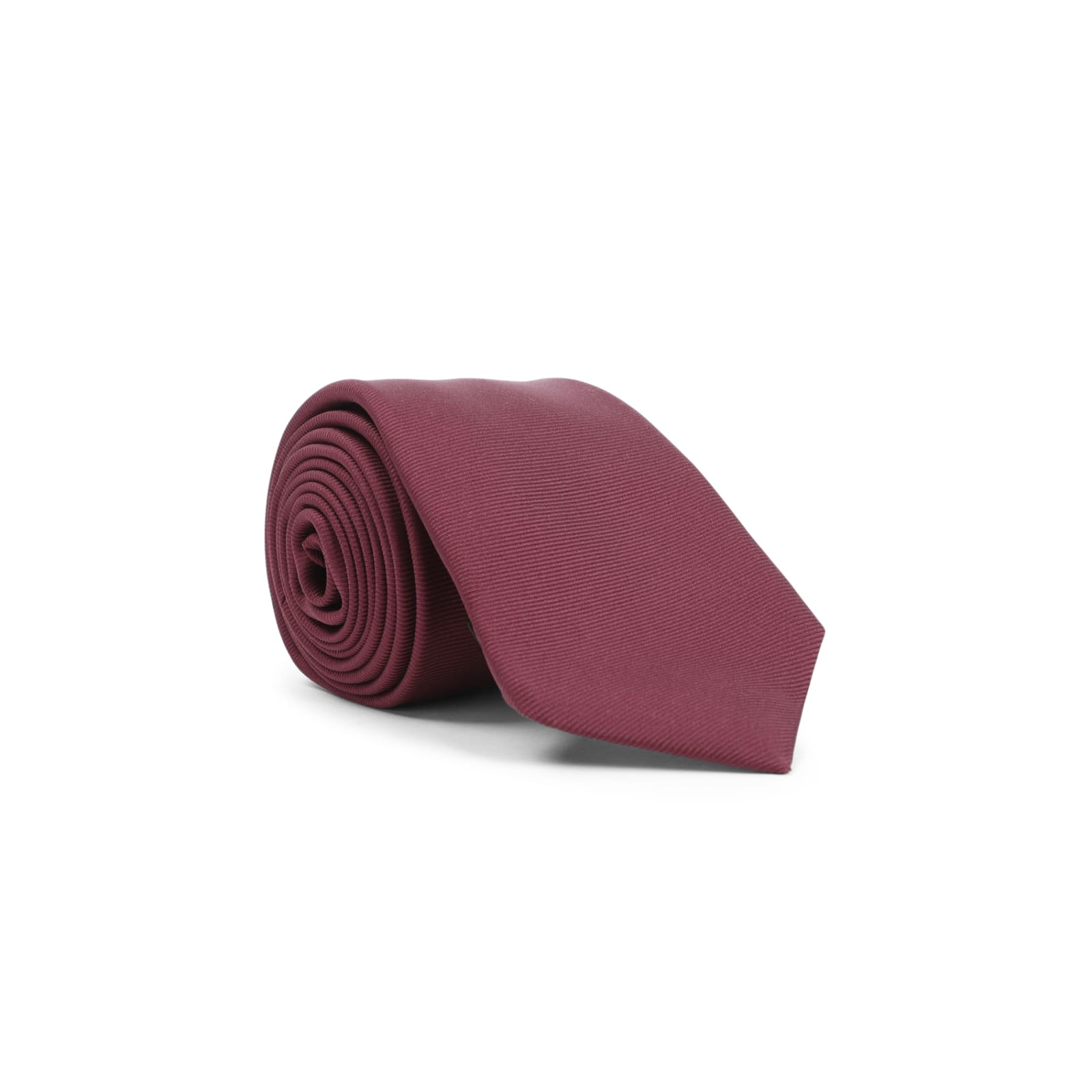 Shop Kiton Silk Tie In Bordeaux