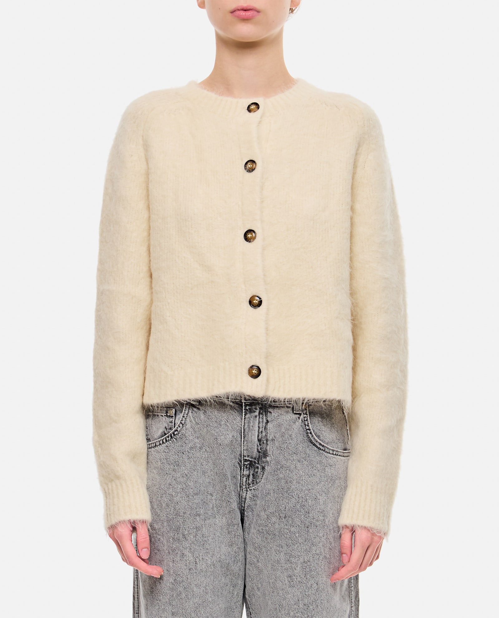 Loulou Studio Arsen Alpaca Wool Cardigan