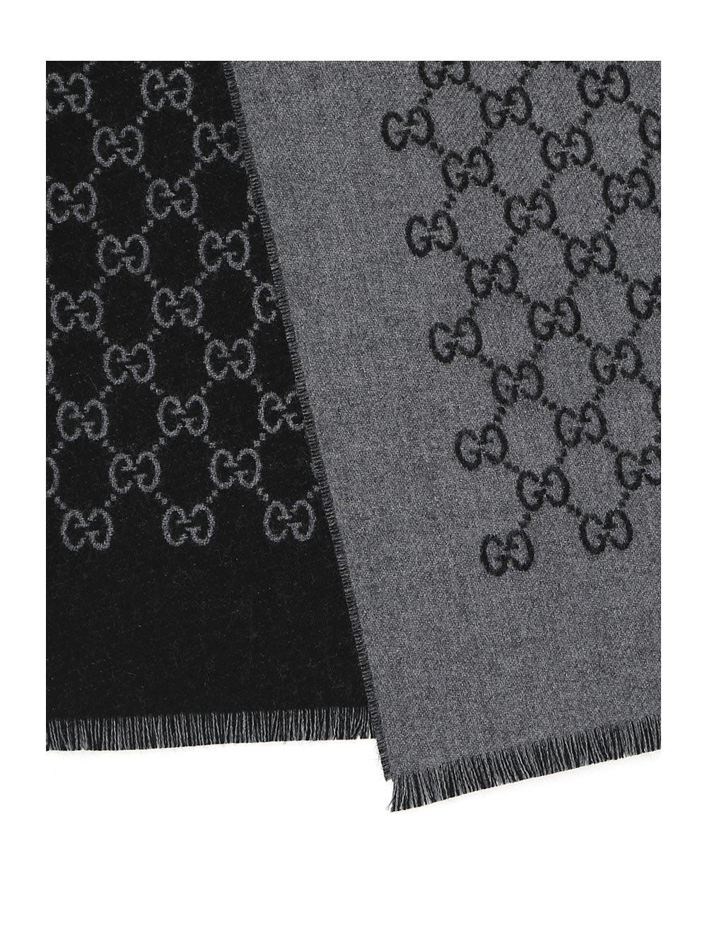 Gucci Gg Jacquard Scarf
