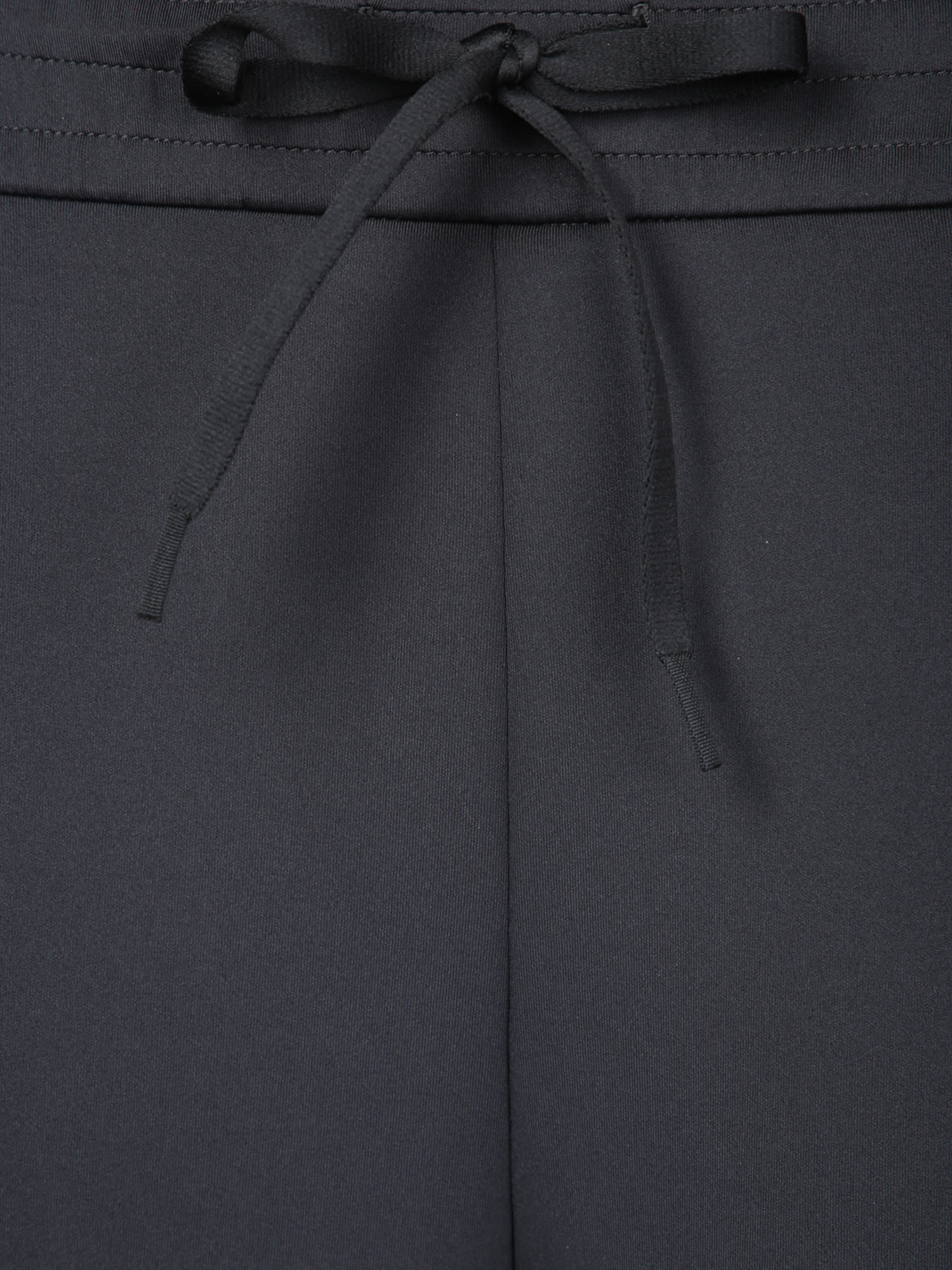 MONCLER BLACK STRETCH POLYESTER JOGGERS 