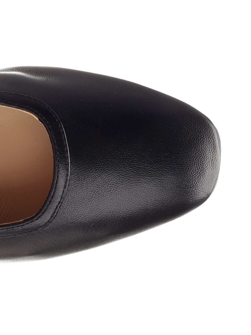 LE MONDE BERYL BLACK MARY JANE FLAT SHOES