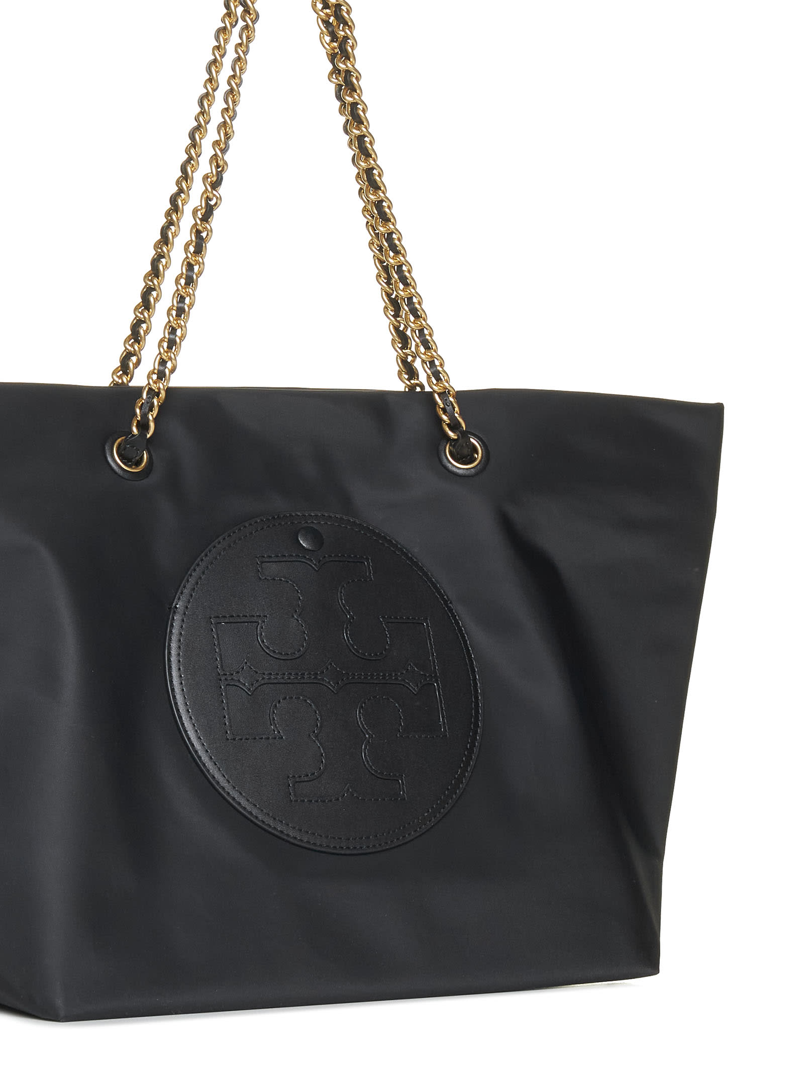 Tory Burch Ella Chain Tote In Black