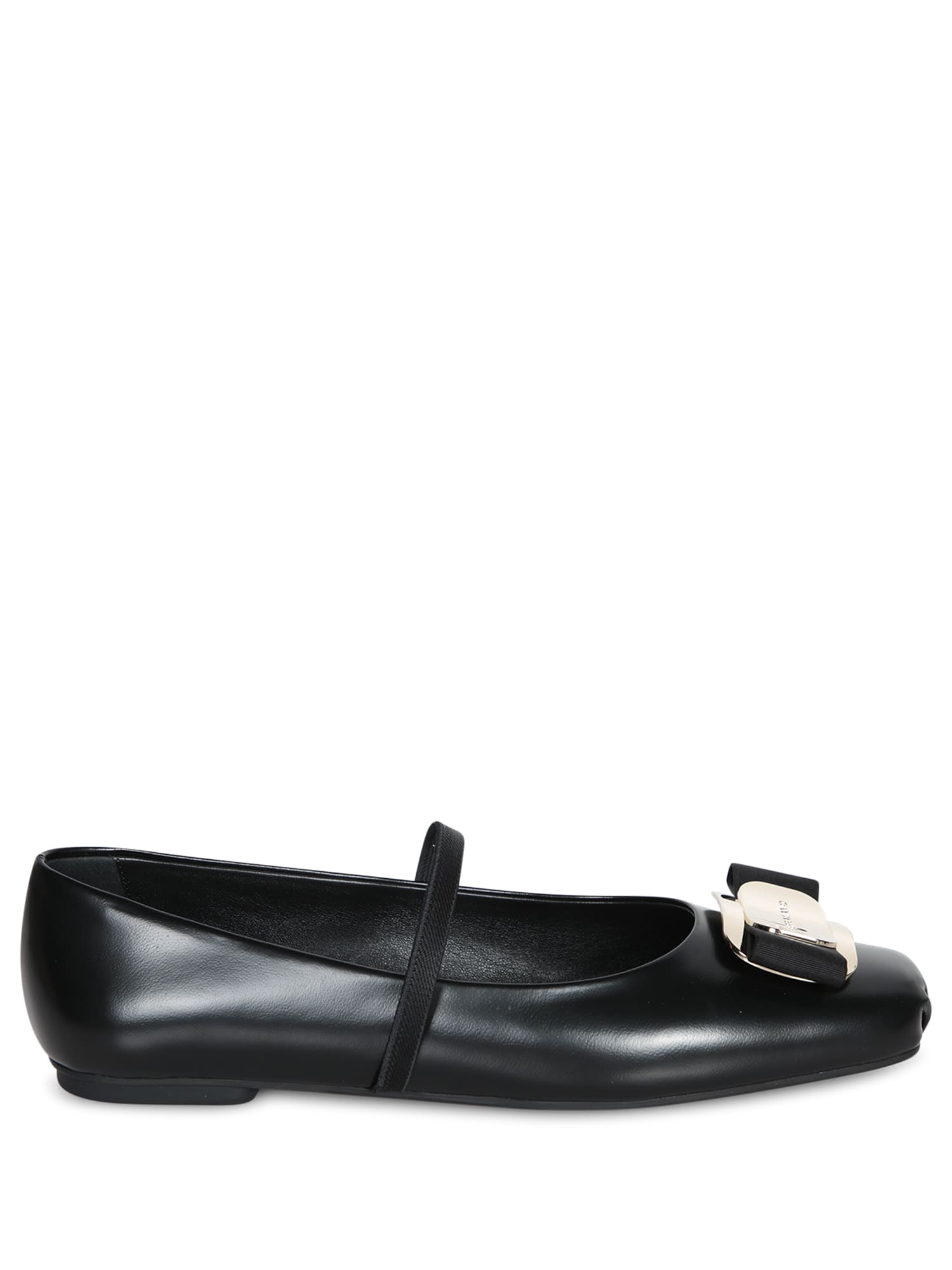 New Vara Black Ballerina Flats