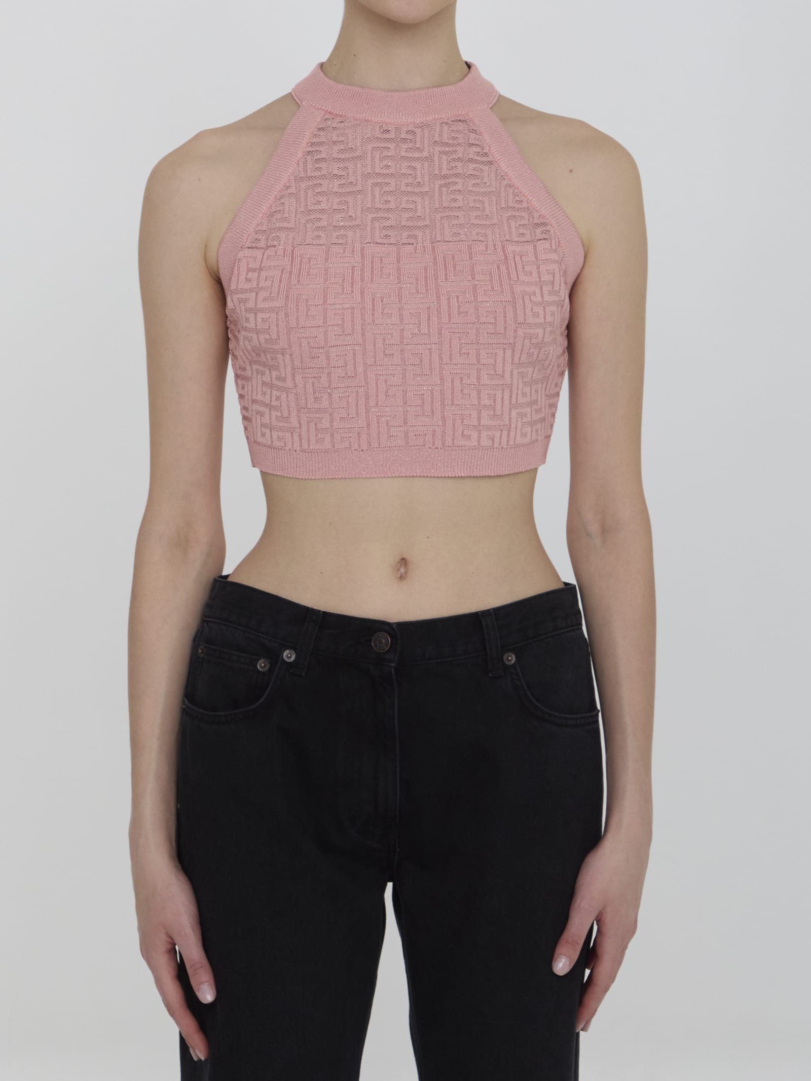 Pb Labyrinth Knit Top