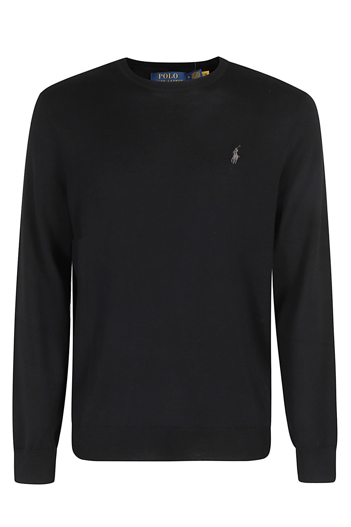 Shop Polo Ralph Lauren G Collo Merinos In Nero