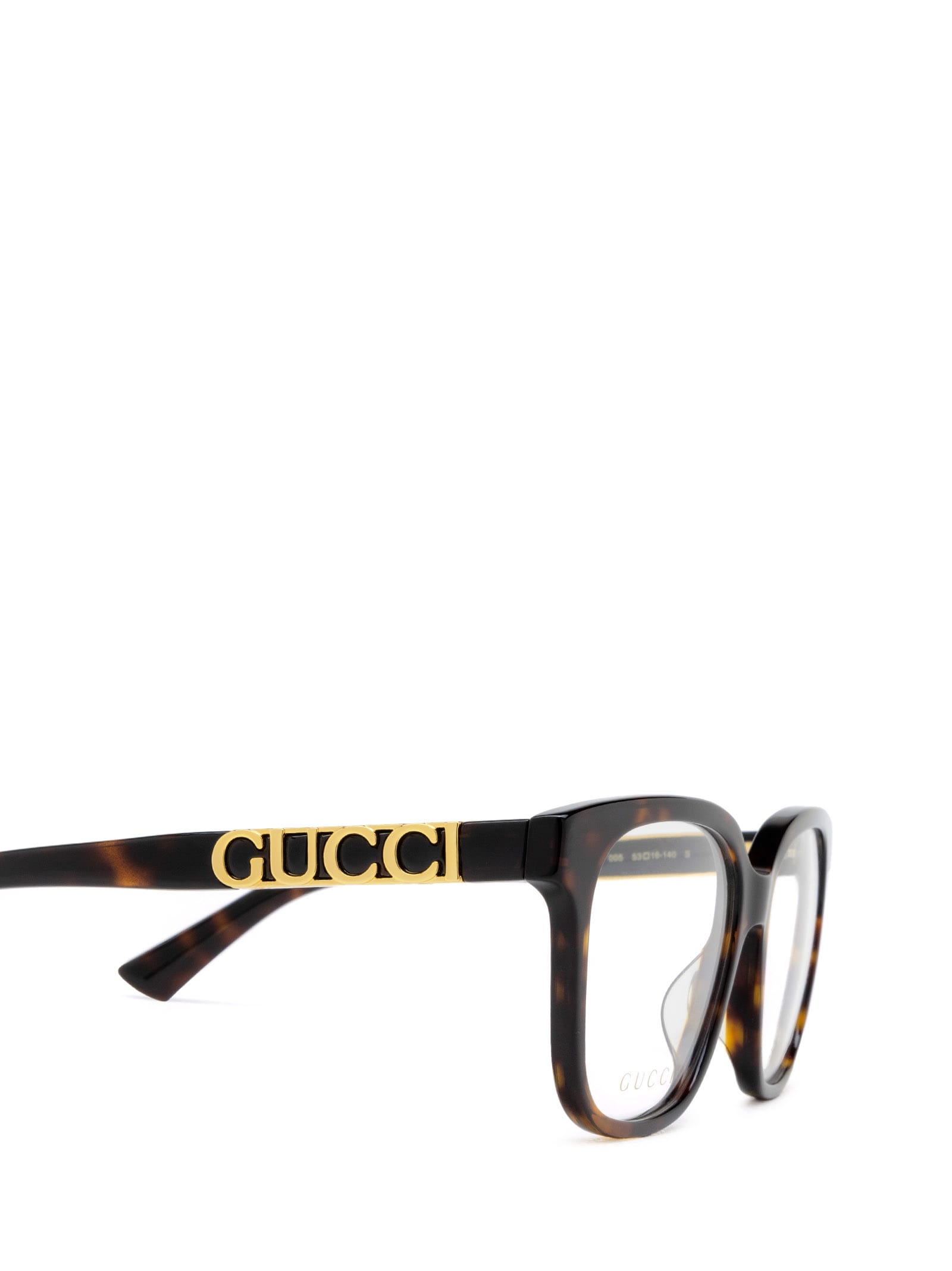 Shop Gucci Gg1192o Havana Glasses