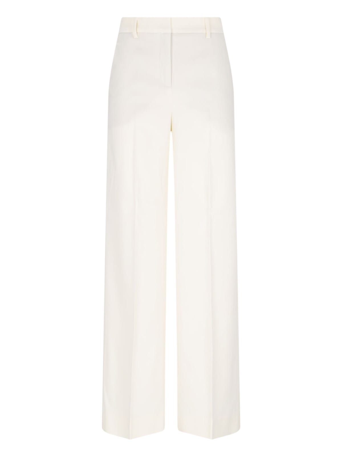 Incotex Palazzo Pants In White