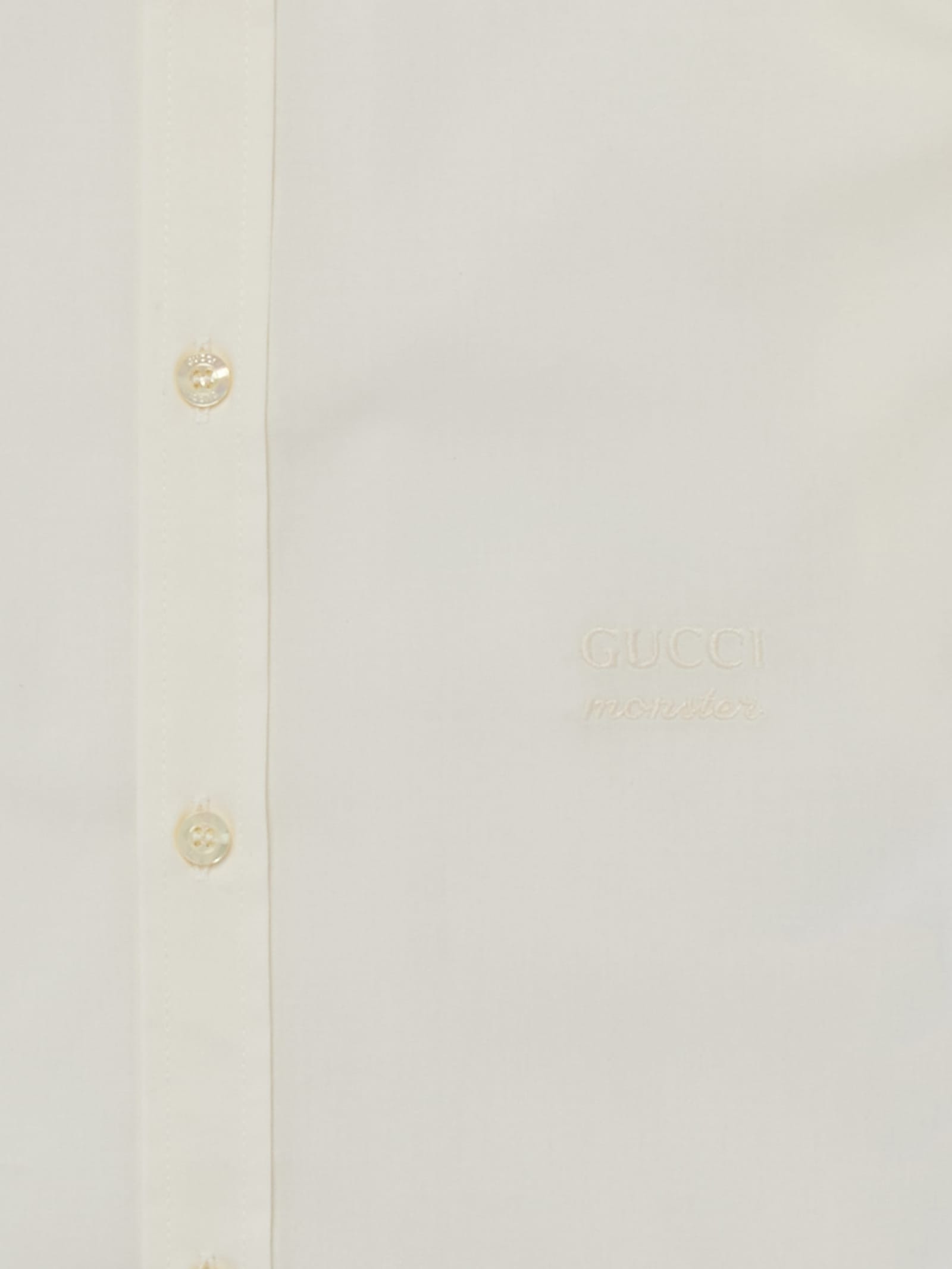 Shop Gucci Shirt Shirt In Bianco