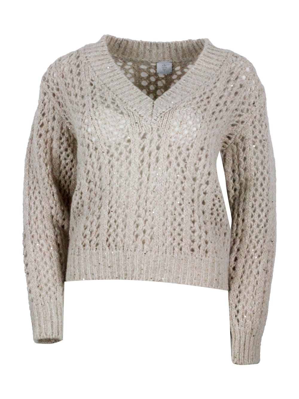 Eleventy Sweater In Neutral