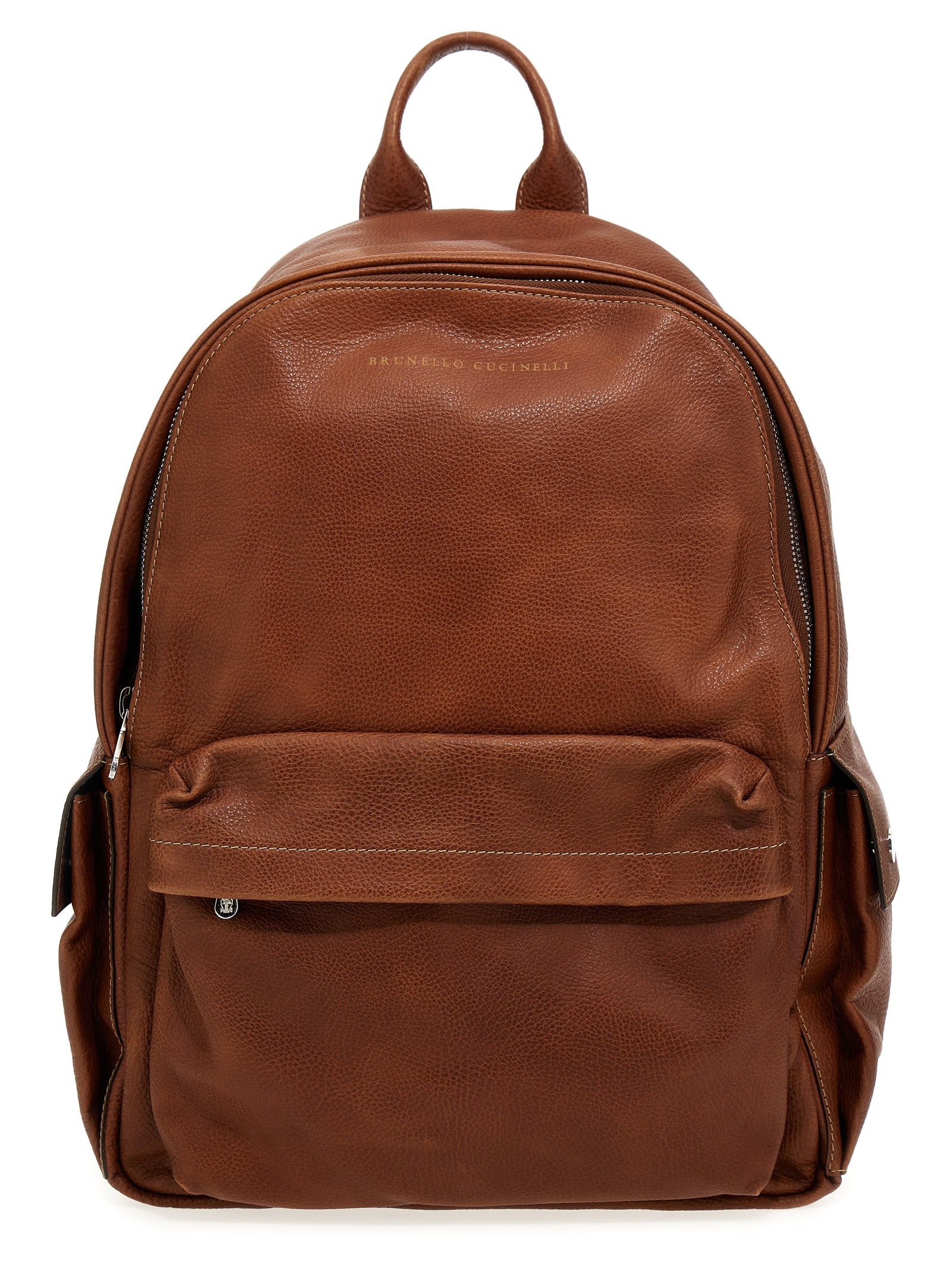 Brunello Cucinelli Backpacks In Brown