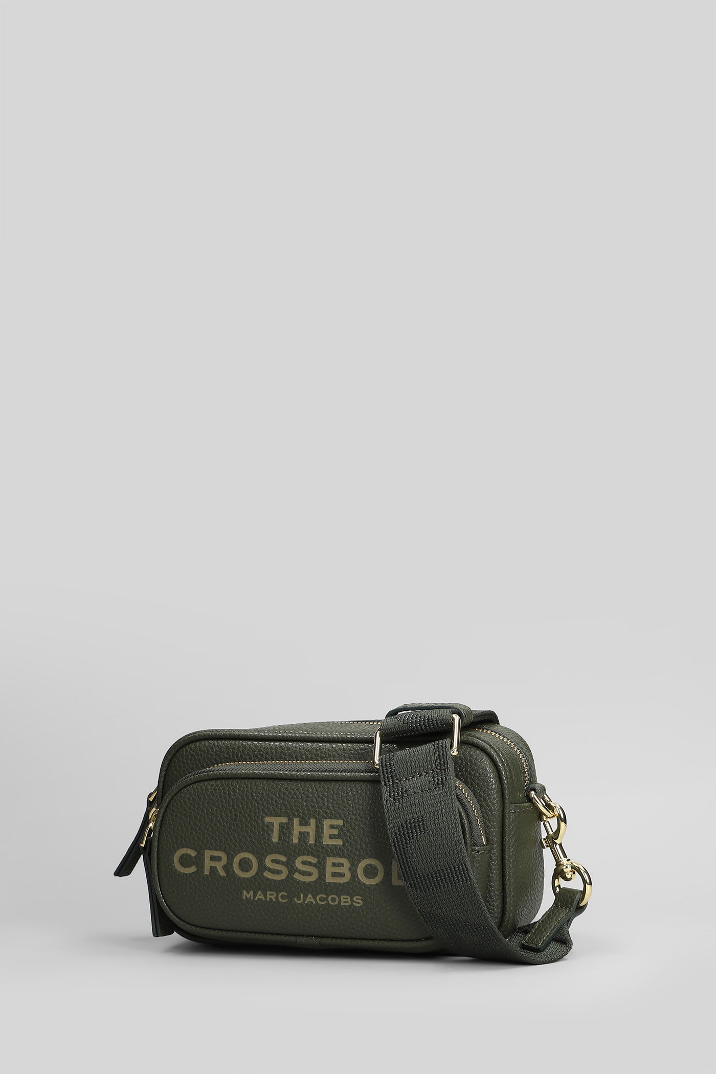 Marc Jacobs Textured Crossbody Bag For Everyday Use In Green