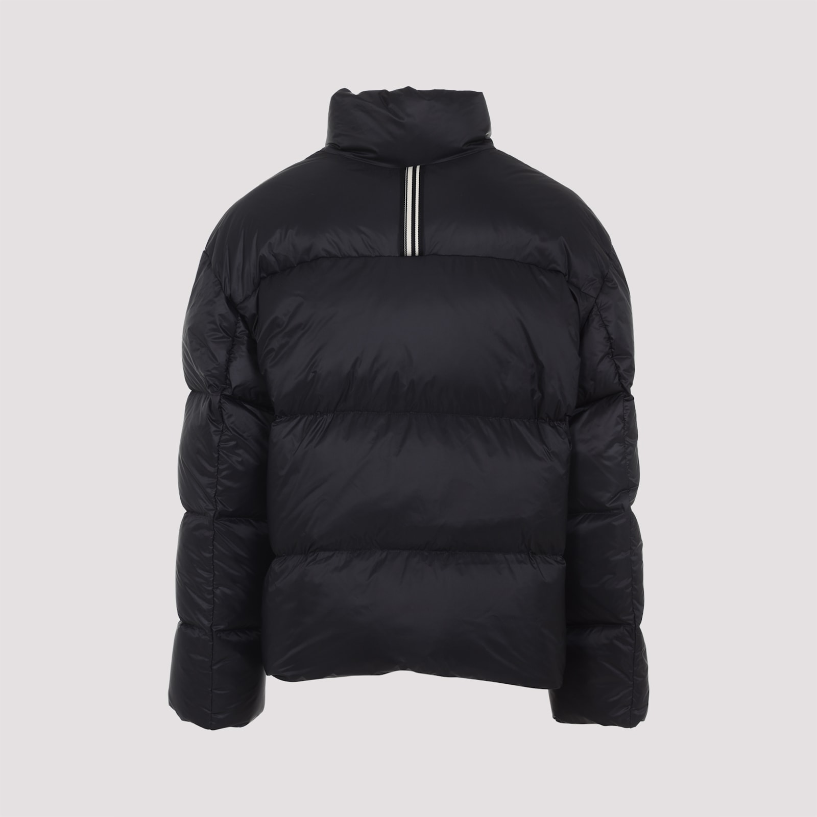Mordecai Modern Puffer Jacket With High Collar In Black