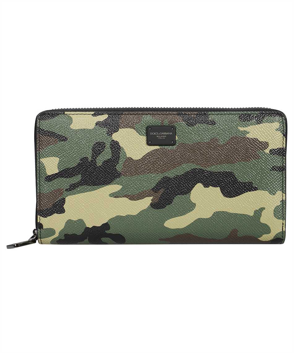 Dolce & Gabbana Leather Wallet In Green