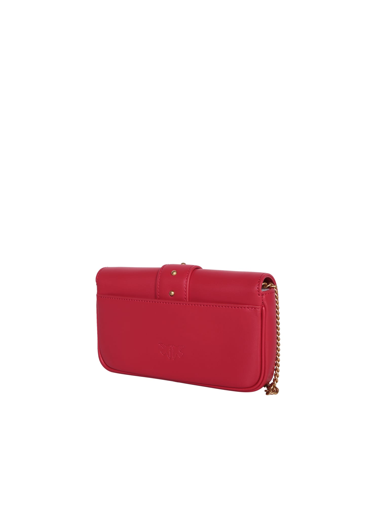 Shop Pinko Love One Pocket Red Bag