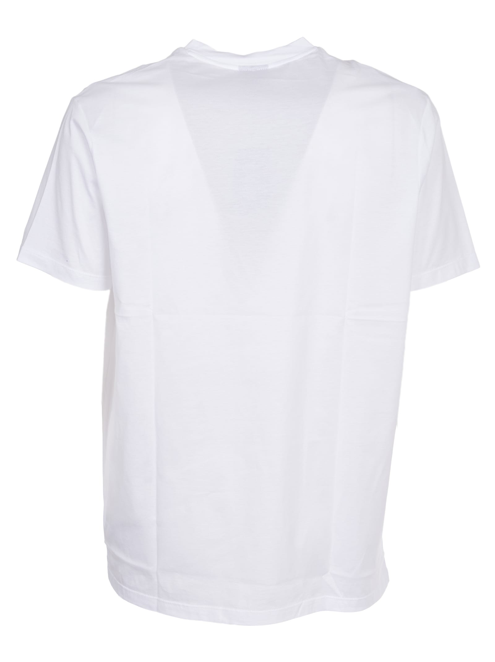 PAUL&AMP;SHARK WHITE T-SHIRT WITH LOGO PAUL&SHARK 