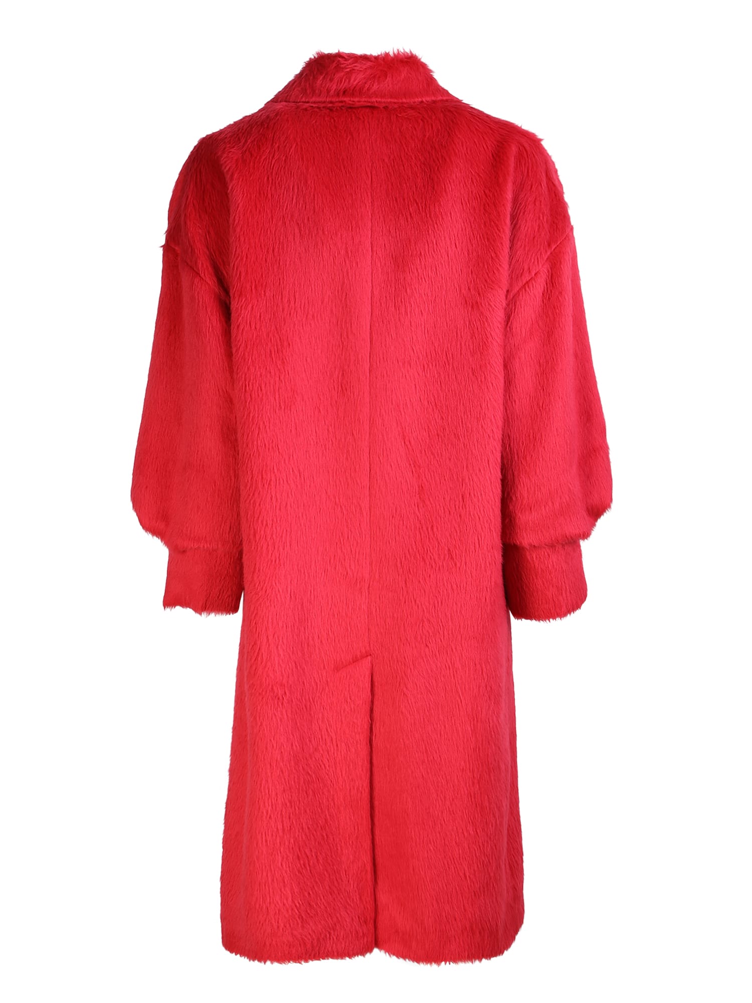 Shop Hevo Red Santa Caterina Coat